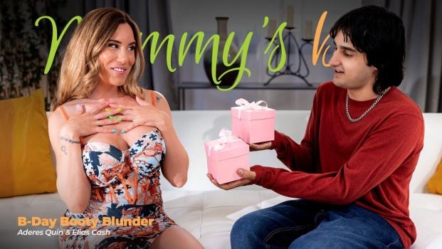 MommysBoy - Aderes Quin - Cumpleaños caliente el malentendido acaba en polvo brutal